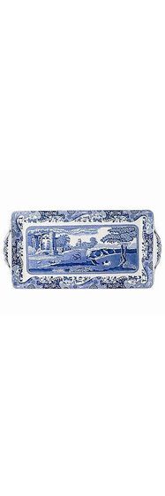 Blue Italian Sandwich Tray, 13&quot;