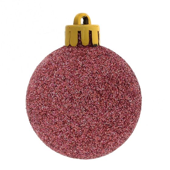 Набор из 40шт Украшение новогоднее &quot;Шар&quot;, D3/4/5/ 6 см, L14,5 W14,5 H26 см