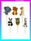 !Шпажки Веселый зоопарк 6шт
