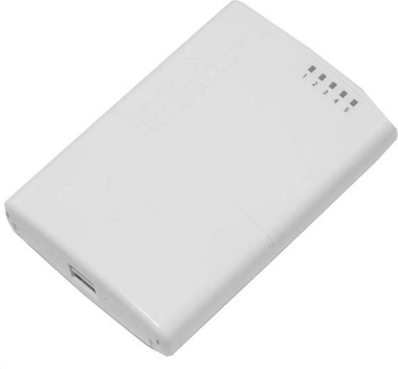 Маршрутизатор MikroTik PowerBox (RB750P-PBR2) 10/100BASE-TX белый