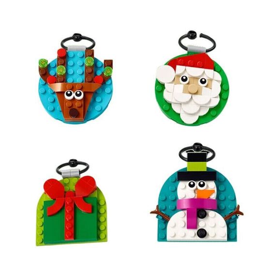 LEGO Christmas Ornament Selection Building Blocks 40744