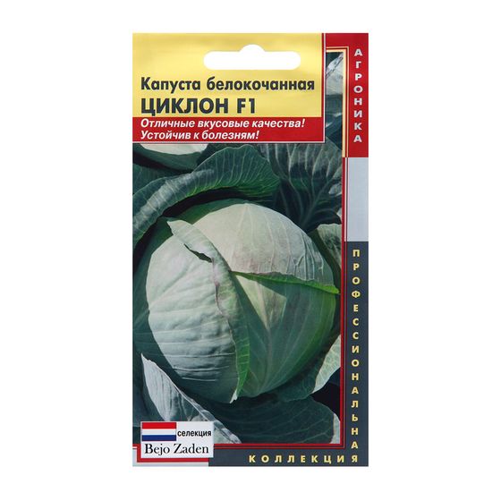 Семена Капуста белокачанная &quot;Циклон&quot;, F1