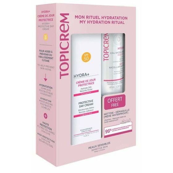 Косметический набор Topicrem Crema Día Protectora Lote 2 Предметы