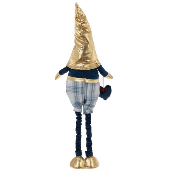 Игрушка набивная &quot;Гном&quot; (телескоп ноги), L19 W14 H88/40 см, 2в.