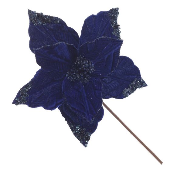 Цветок искусственный &quot;Пуансеттия&quot;, L24 W24 H42,5 см