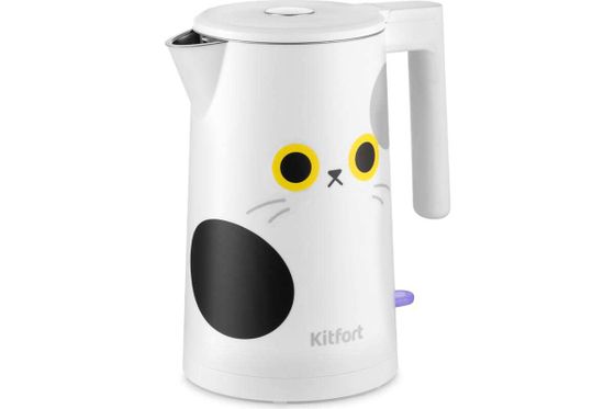 Чайник электрический Kitfort КТ-6185 1.7л  2200Вт белый