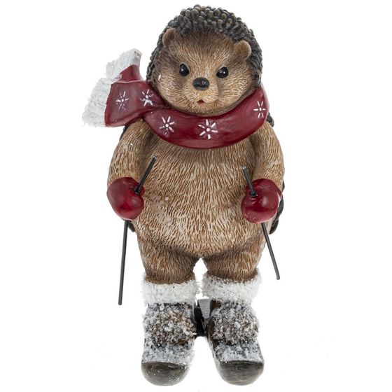 Фигурка декоративная &quot;Ёжик&quot;, L10 W13 H15 см, 2в.