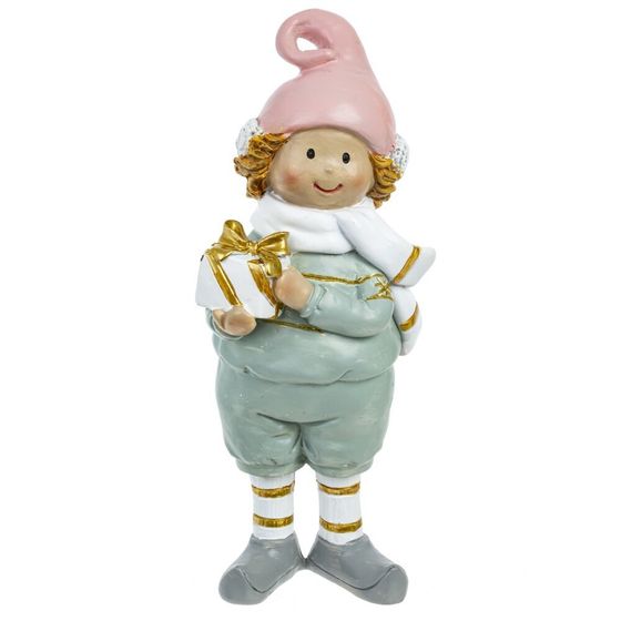 Фигурка декоративная &quot;Мальчик/Девочка&quot;, L8 W8 H16 см, 2в.