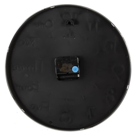 Часы настенные декоративные (1xАА н/п), L29,5 W4 H29,5 см