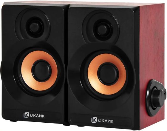 Колонки 2.0 Oklick OK-161 6Вт черный