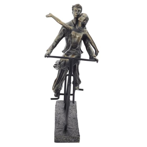 Фигурка декоративная "Влюбленная пара", L24 W12,5 H26,5 см