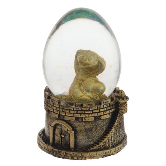 Фигурка декоративная в стекл шаре &quot;Змея&quot;, D4.5 см, L4,5 W4,5 H7,5 см, 4в.