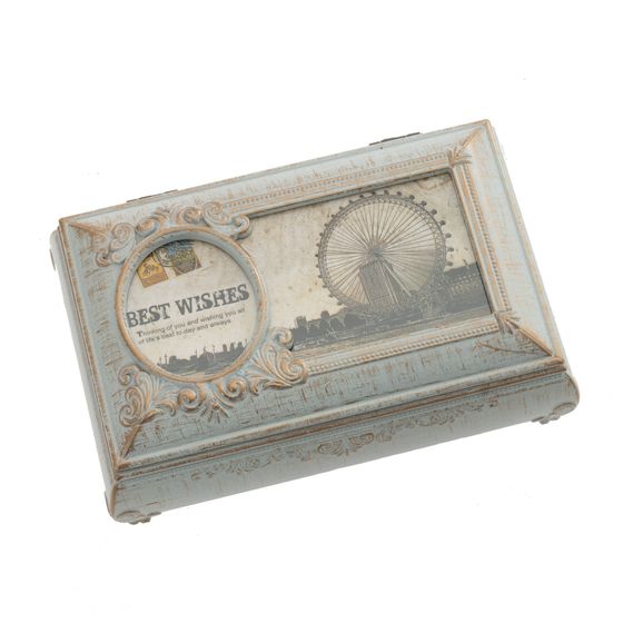 Шкатулка (музык.), Д18 Ш12 В7,5 см, 5в.