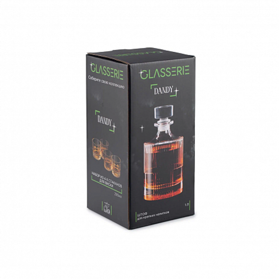 Штоф для крепких напитков DANDY 1л