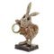 Фигурка декоративная &quot;Кролик&quot; с часами (LR44х1 н/п), L1, L13 W13 H25 см
