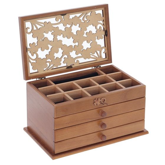 Шкатулка для украшений, Д32 Ш20 В17 см