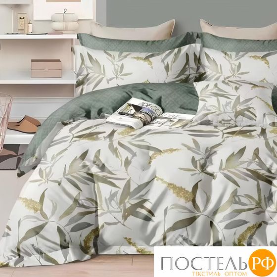 КПБ CL HOME Поплин &quot;Pure Cotton&quot; двуспальный 175*215*1 200*220*1(±5) 70*70*2(±2) в ПВХ PCE 20/014-PCE