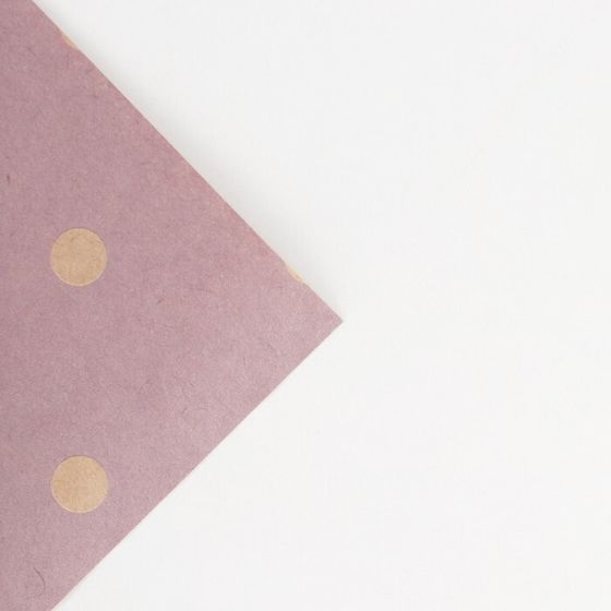 !Бумага упаковочная 3 штуки крафтовая «Точки» 50 × 70 см