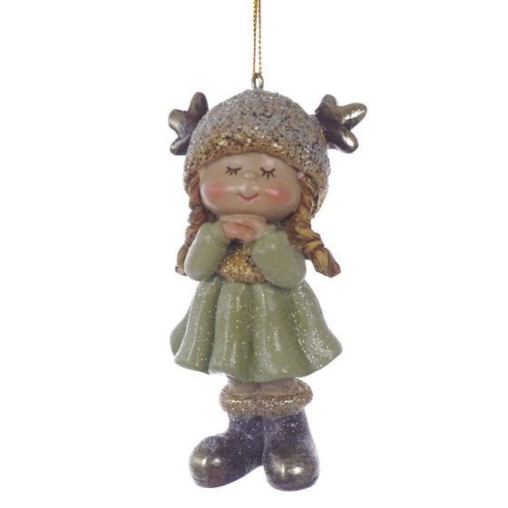 Фигурка декоративная "Дети",  L5 W3 H9,5 см, 2в.