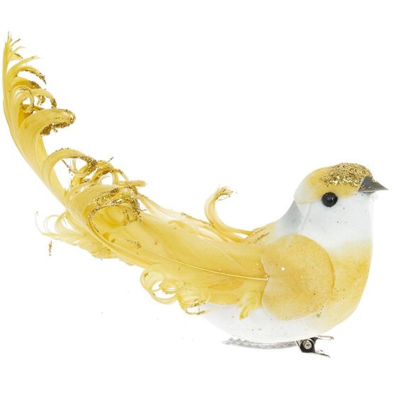 Изделие декоративное &quot;Птичка&quot;, L12 W4 H5,5 см, 2в.
