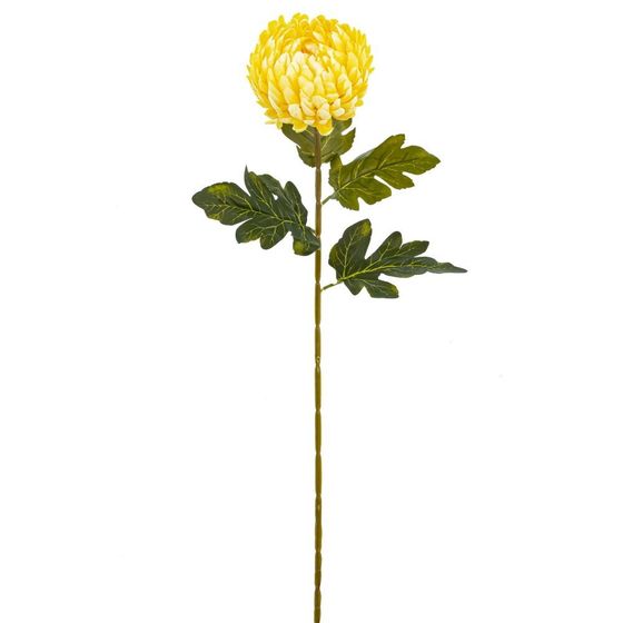 Цветок искусственный &quot;Хризантема&quot;, L13 W13 H74 см