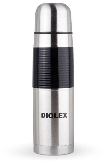 Термос Diolex DXR-500-1 500 мл серебристый/черный