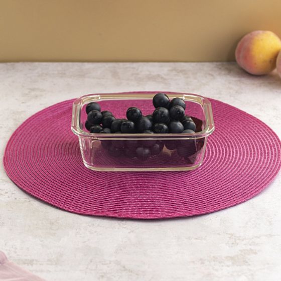 Контейнер ПЮРБОКС АКТИВ НЕОН РОЗОВЫЙ 820мл прямоугольный