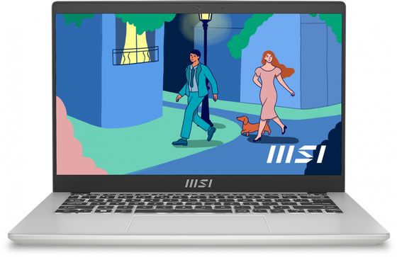 Ультрабук 14&quot; MSI Modern 14 C12MO-689RU серебристый i5-1235U 16Gb/512Gb IrisXeGr W11Pro (9S7-14J111-689)