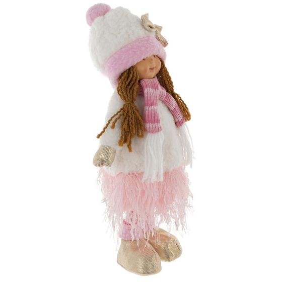 Игрушка набивная &quot;Девочка&quot;, L16 W11 H36 см