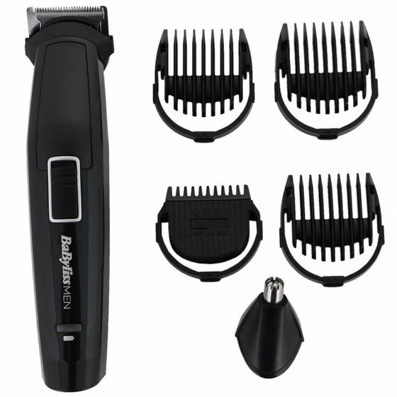 Триммер Babyliss MT725E аккум. (насадок 6шт) черный