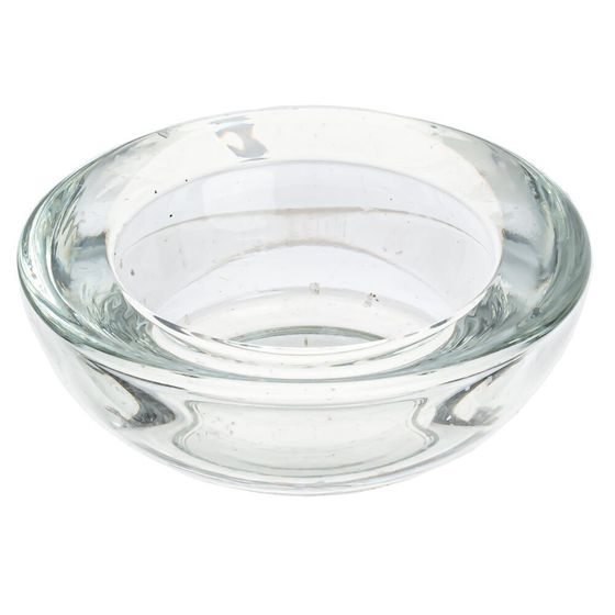 Подсвечник, набор из 3-х шт и 15-ти свечей, L23,5 W8 H4,5 см