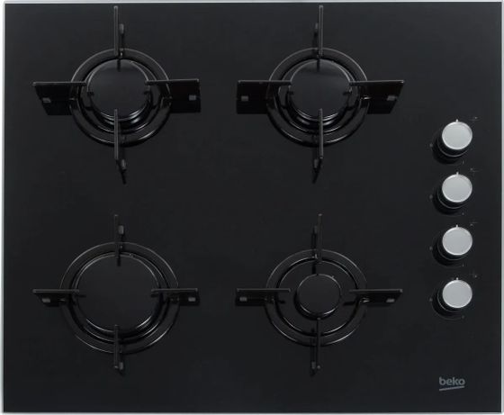 Газовая варочная панель Beko HILG64120S черный