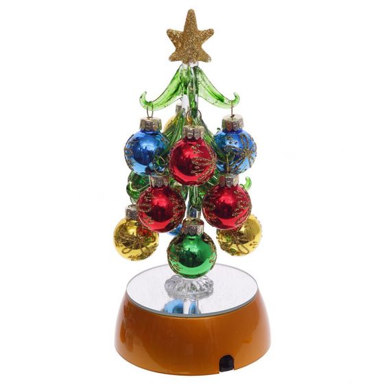 Изделие декоративное с подсветкой &quot;Ёлочка&quot; (3хАА н/п), L9 W9 H18 см