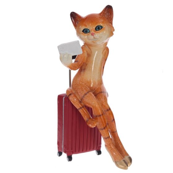 Фигурка декоративная &quot;Кошка&quot;, Д8 Ш8 В16,5 см