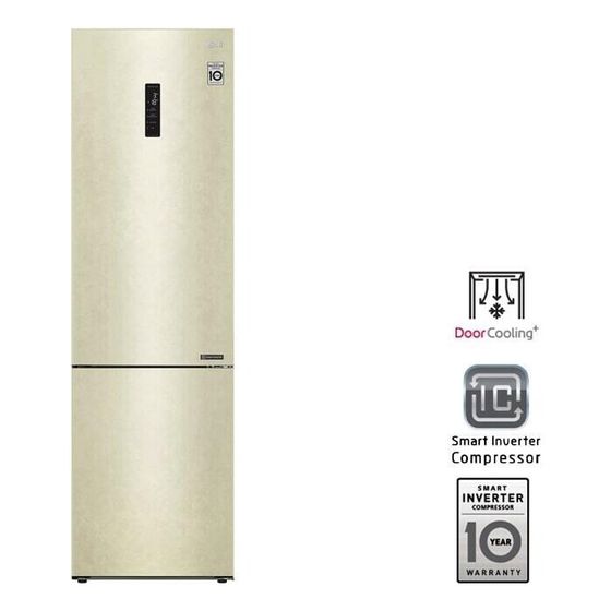Холодильник LG GA-B509CESL бежевый (двухкамерный)
