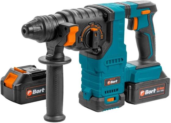 Перфоратор аккумуляторный Bort BHD-21Li-BL SDS+ уд.:3Дж 1АКБ и ЗУ (кейс) (93413410)