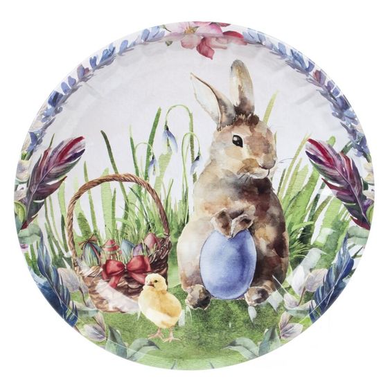 Блюдо "Пасхальное", L26 W26 H3 см, 6в.