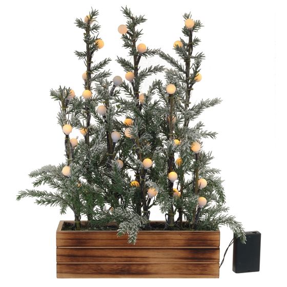 Изделие декоративное c подсветкой &quot;Елка&quot; (3xAA, не прилаг.), L44 W23 H51 см