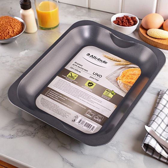 Форма для выпечки UNO ростер 38x30см