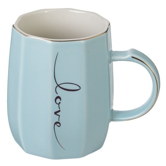 Кружка, 470 мл, L13 W9 H11 см, цвет микс