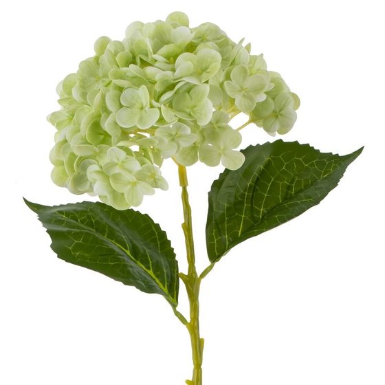 Цветок искусственный "Гортензия" (Real Touch), L17 W16 H60 см