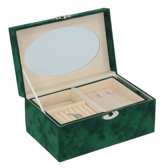 Шкатулка для украшений с дорожным футляром, Д24 Ш15 В11 см