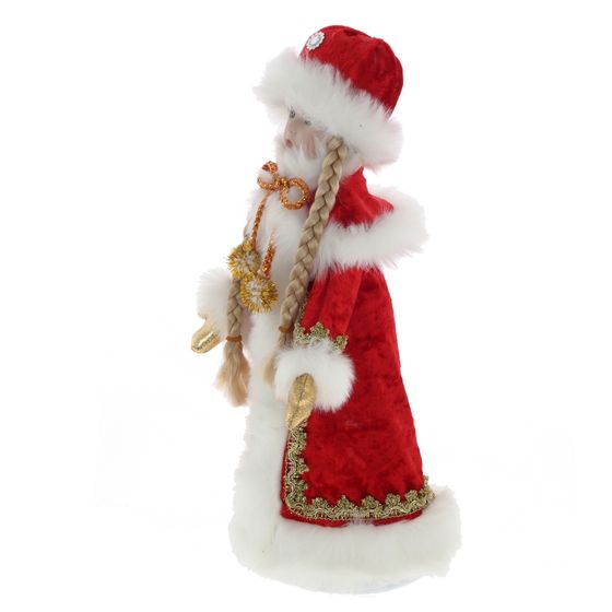 Снегурочка (с ёмкостью д/подарков), L16 W10 H37 см