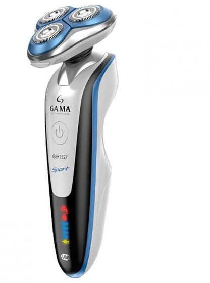 Бритва роторная GA.MA GSH1527 SPORT - HF (GM0616) аккум. серый/черный