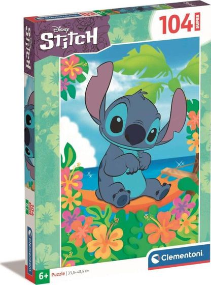 Clementoni CLE пазл 104 SuperColor Disney Stitch 27572