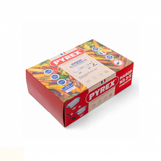 Набор посуды для запекания и выпечки 3пр с лопаткой LUNAR