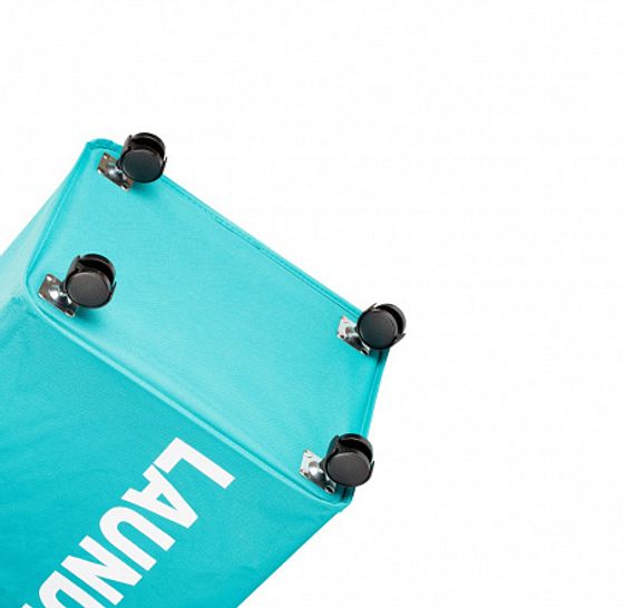 Корзина для белья Quadro Petrol