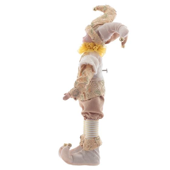 Игрушка набивная &quot;Клоун&quot; (муз, движ), L16 W13 H45 см