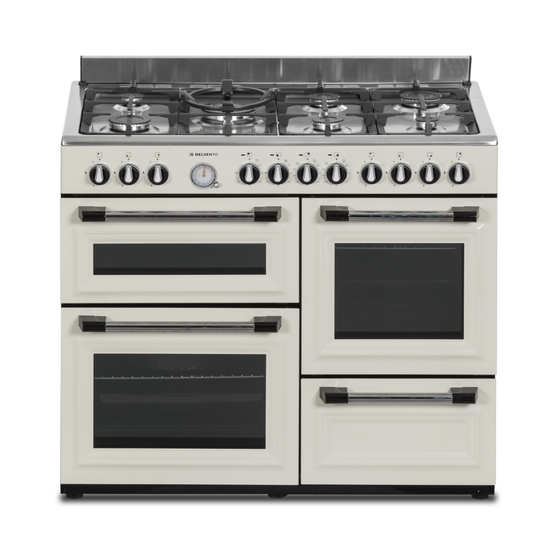 Плита комбинированная Delvento V10XR53001 бежевый
