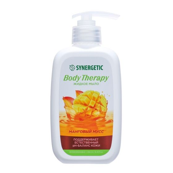 Жидкое мыло Synergetic &quot;Body Therapy&quot; Манговый мусс, 250 мл